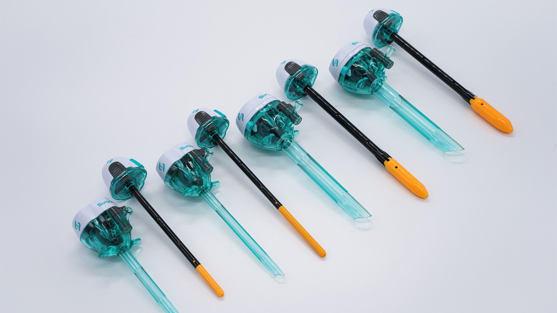 Surgsci CE Ετικέτα Λαπαροσκοπικό Τροκάρι 5 / 10 / 12mm Τροκάρι με λεπίδα κλάσης II