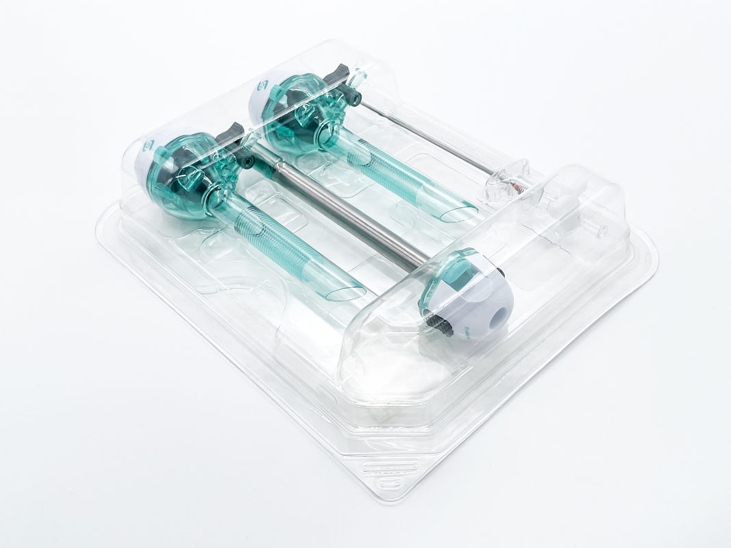 Surgsci Trocar Kit 12mm κοιλιακή χειρουργική στειρό όργανα ορατό Trocar Kit οπτικό Trocar Set